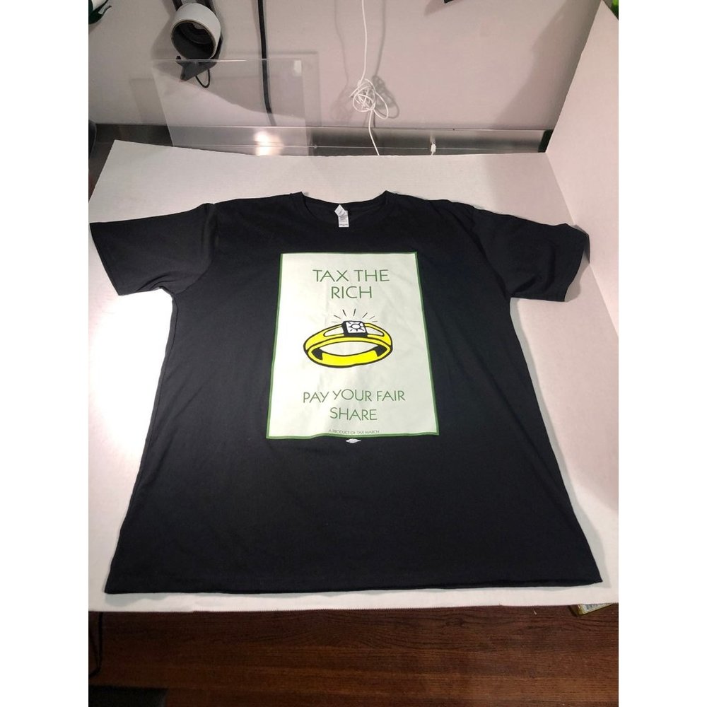 Tax The Rich- T shirt- EXTRA LARGE Sz